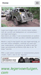 Mobile Screenshot of legervoertuigen.com